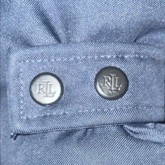 Woman long Navy Puffer Jacket keep you warm - Picture 7 of 8